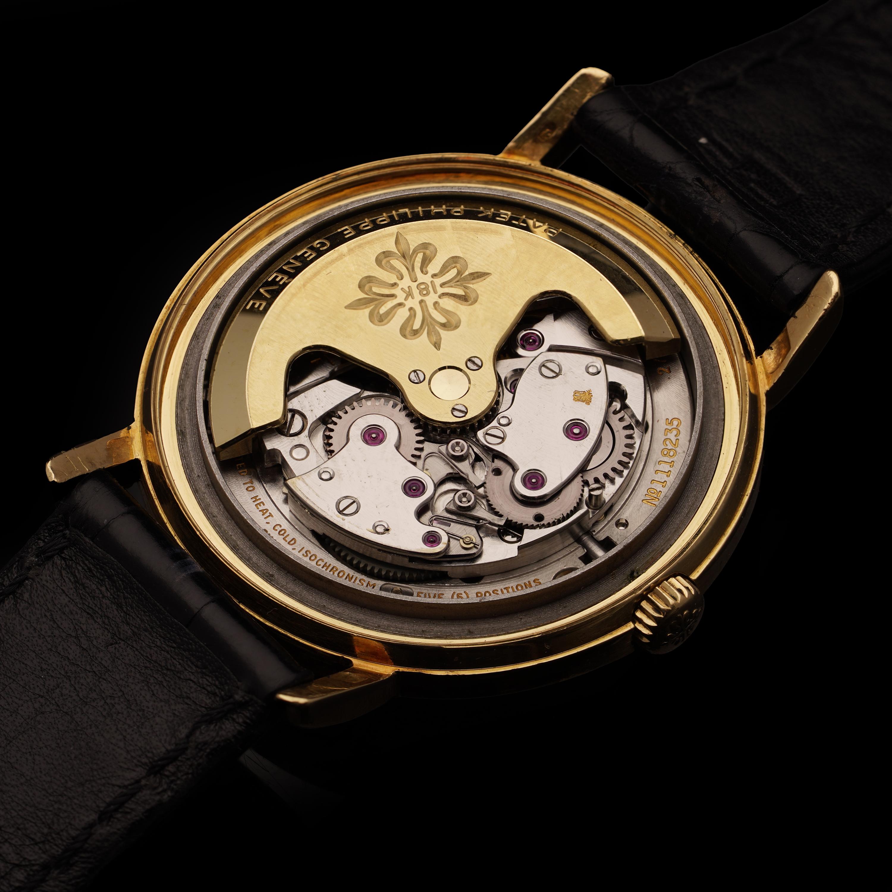 Patek Philippe - Calatrava - 3445 - 1971 - 18KT Gold Automatic, with papers. For Sale 4