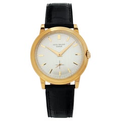 Patek Philippe Calatrava 18k Yellow Gold Wristwatch Ref 2552