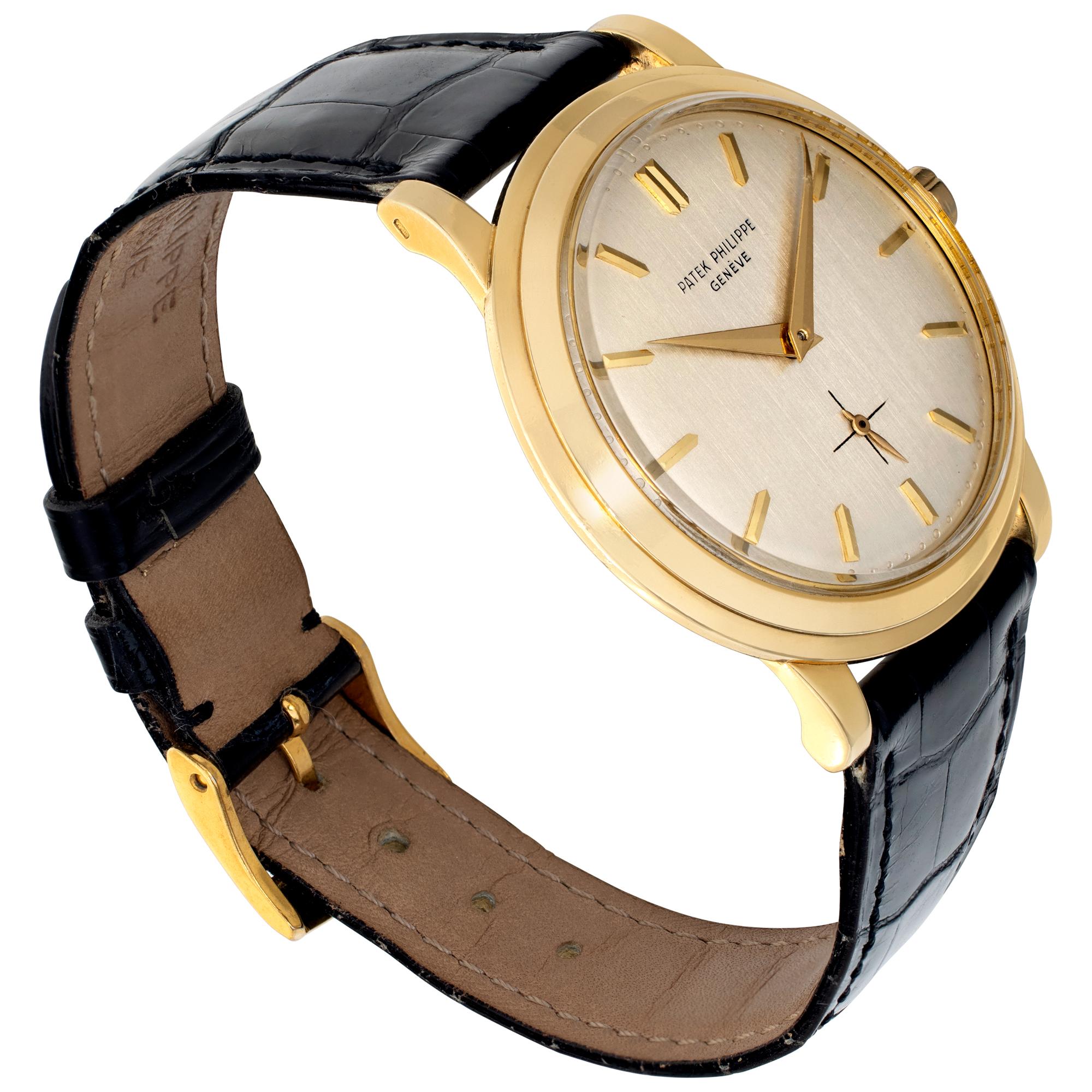 Patek Philippe Calatrava 34.5mm 2552 In Excellent Condition In Surfside, FL