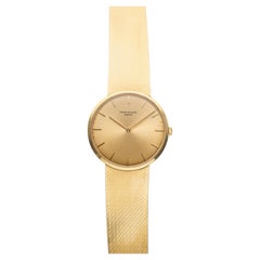 Patek Philippe Calatrava 3468-5 18K Yellow Gold Champagne Sunburst Dial Manual