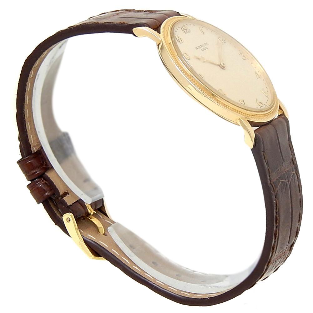 Women's Patek Philippe Calatrava 3520/D, Champagne Dial, Certified and Warranty