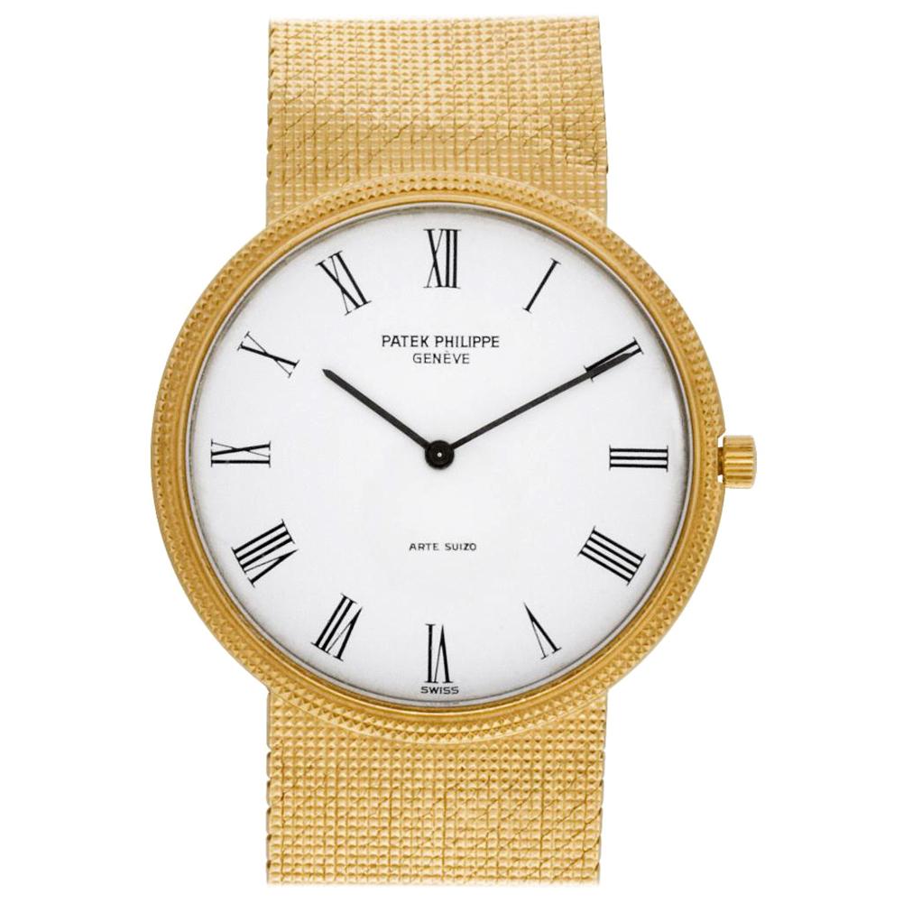 Patek Philippe Calatrava 3520D 18 Karat Yellow Gold Manual Watch