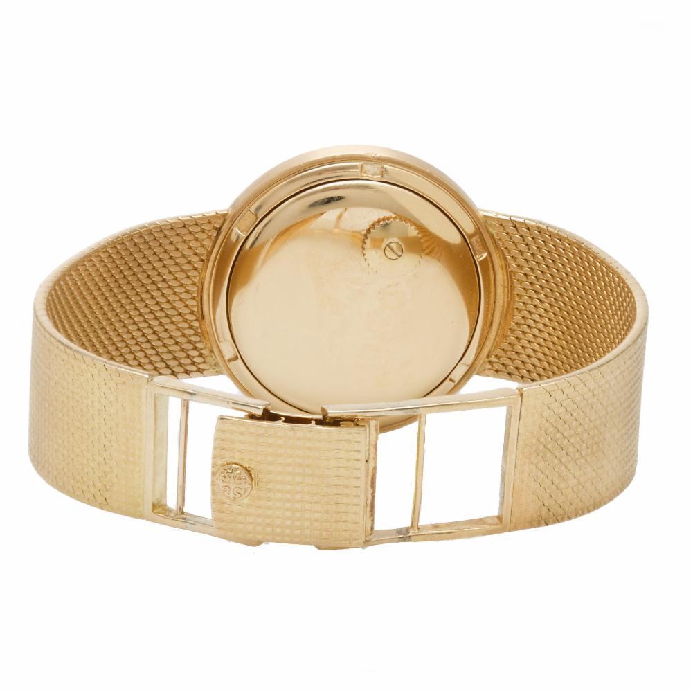 Patek Philippe Calatrava 3563-3:: goldenes Zifferblatt:: zertifiziert und mit Garantie 1