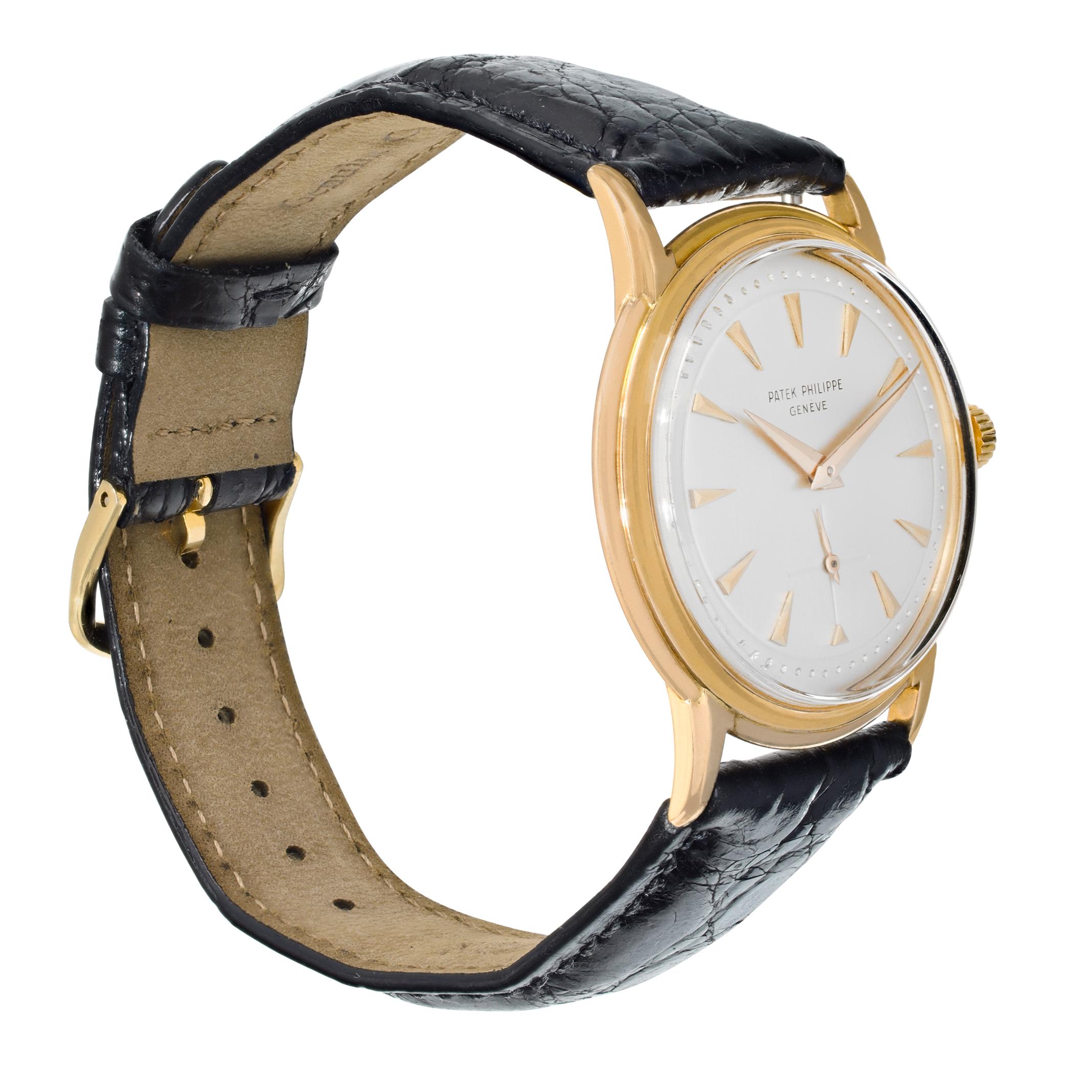 Patek Philippe Calatrava 36mm 2525 1 In Excellent Condition In Surfside, FL