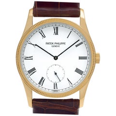 Patek Philippe Calatrava 3796, White Dial, Certified and Warranty