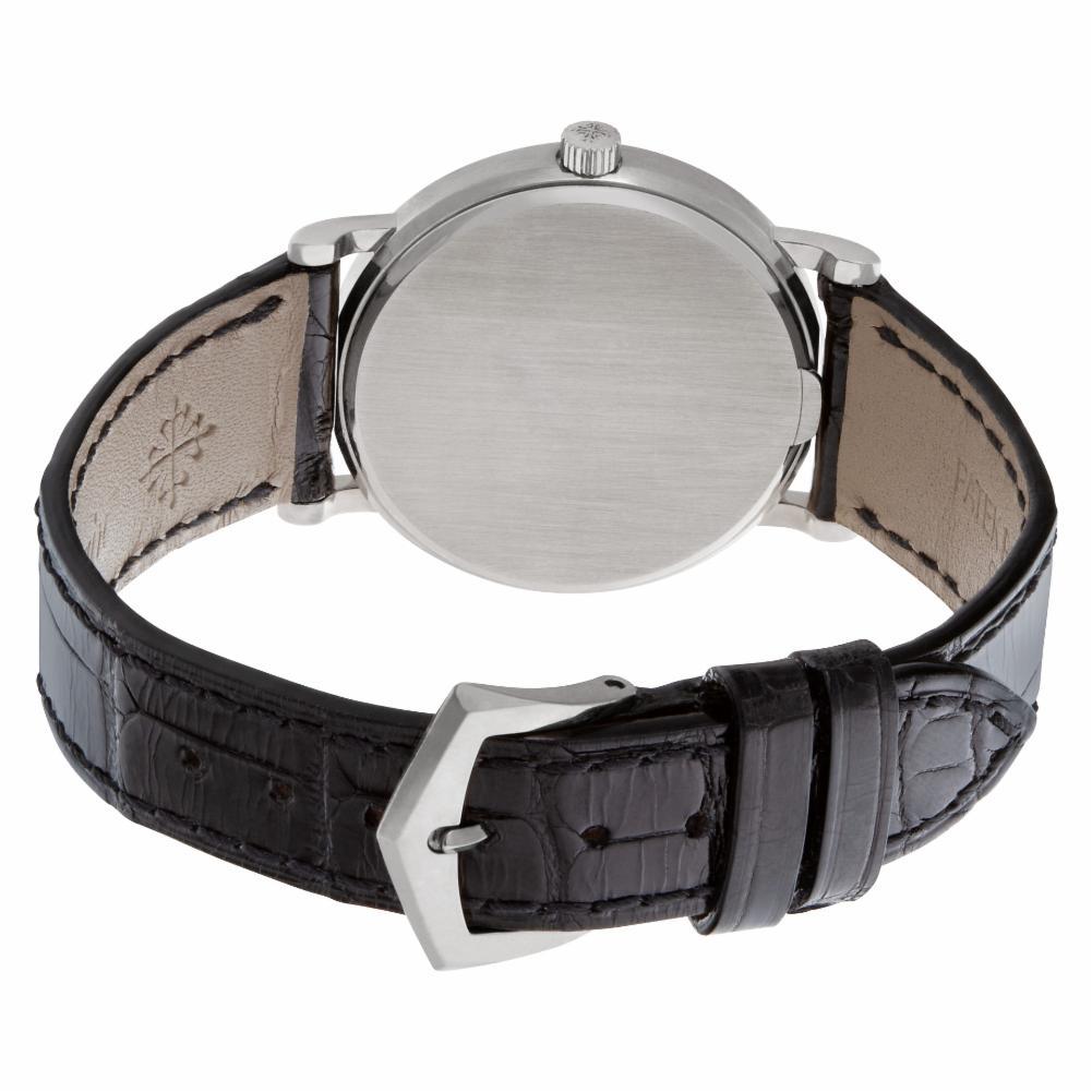 Patek Philippe Calatrava 3802/200G-001:: weißes Zifferblatt:: zertifiziert & 1