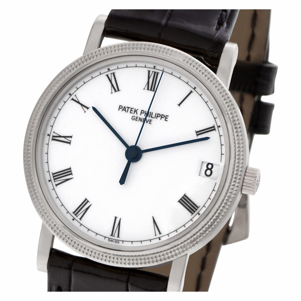Patek Philippe Calatrava 3802/200G-001:: weißes Zifferblatt:: zertifiziert & 2