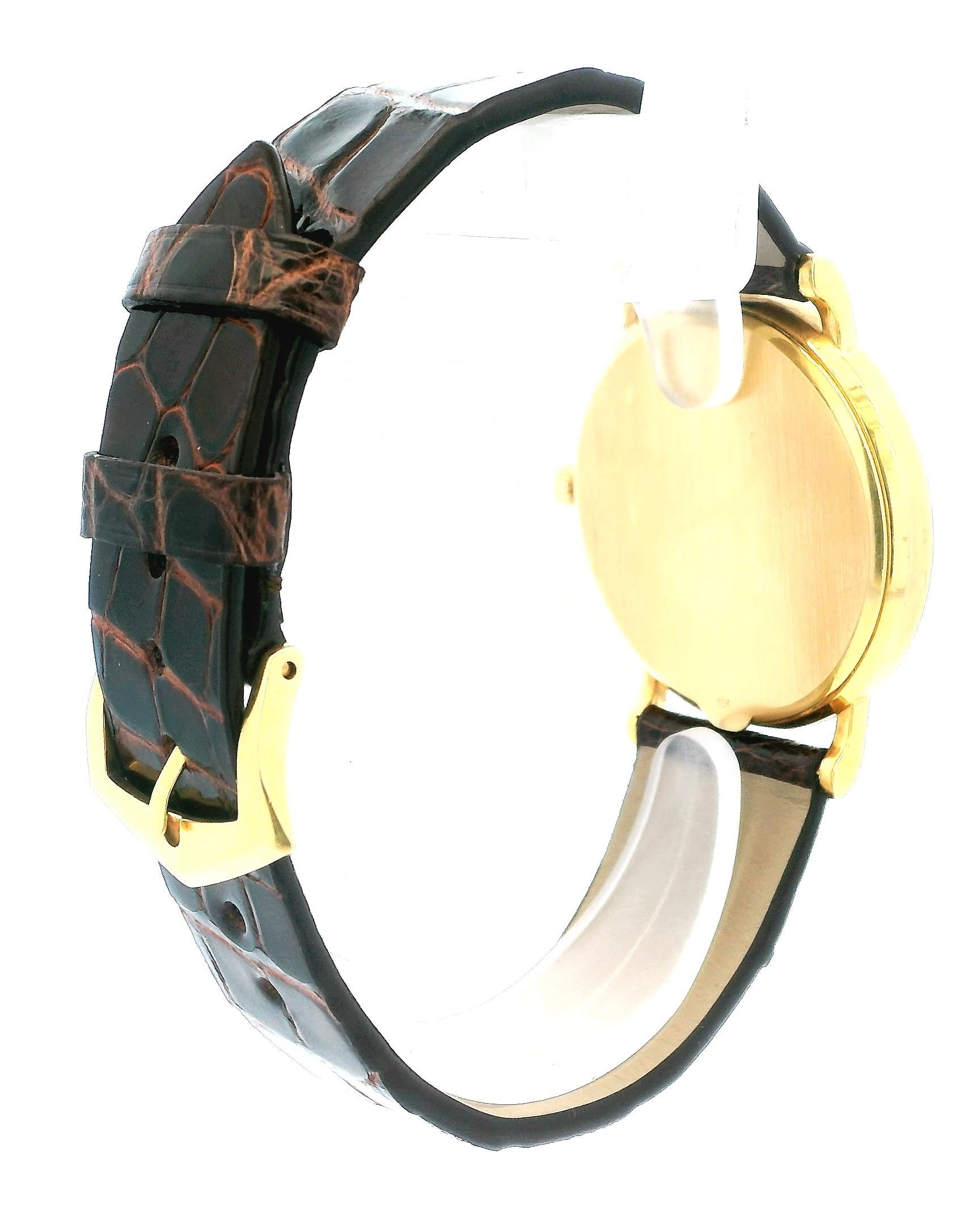 Patek Philippe Calatrava 3802J 18K Yellow Gold Watch For Sale 1