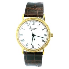Patek Philippe Calatrava 3802J 18K Yellow Gold Watch