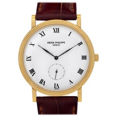 Patek Philippe Calatrava 3919, White Dial, Certified and Warranty