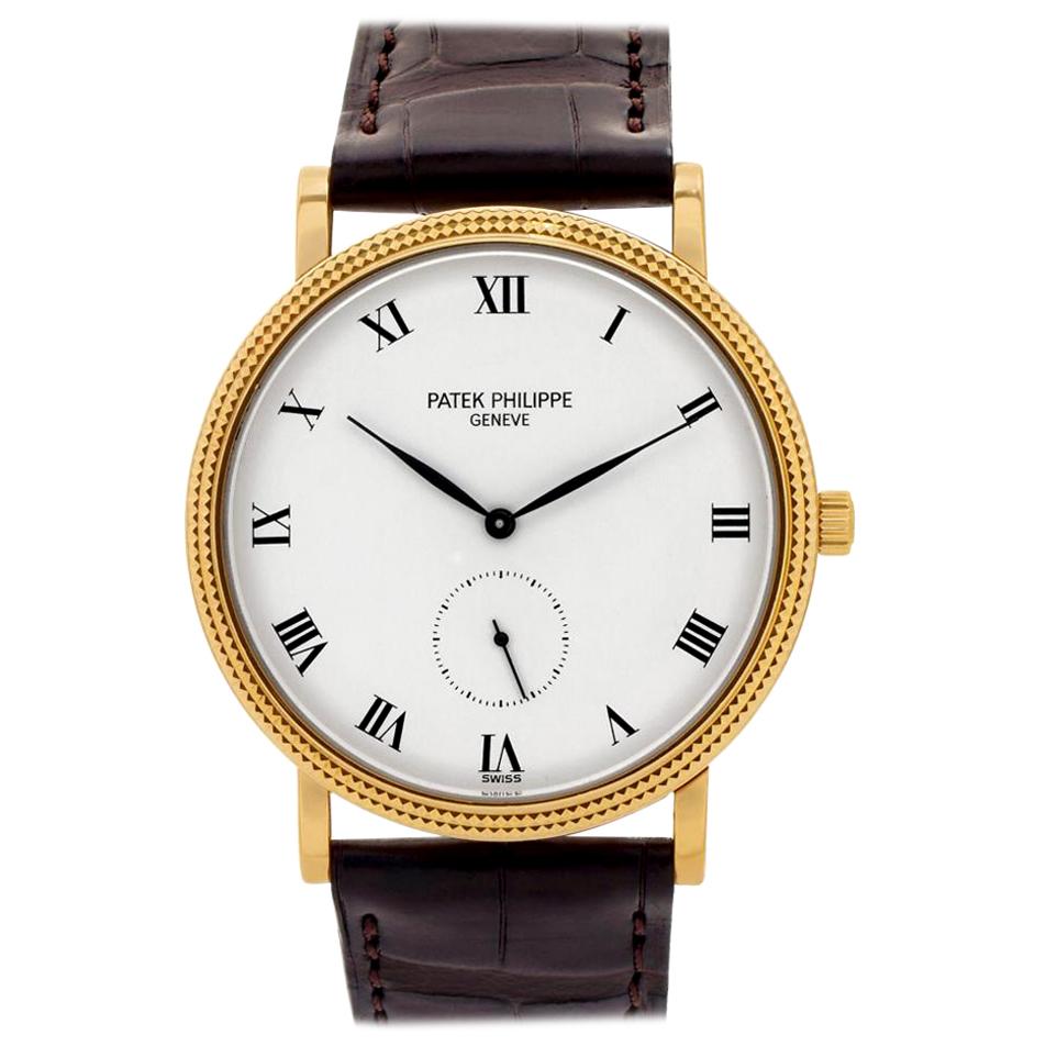 Patek Philippe Calatrava 3919, White Dial, Certified and Warranty