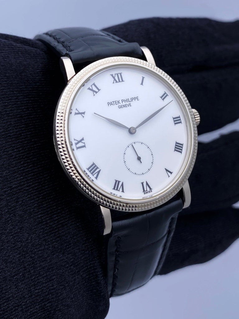 Patek Philippe Calatrava 3919G Mens Watch For Sale at 1stDibs