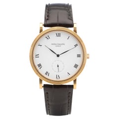 Patek Philippe Calatrava 3919J 18 Karat Gold Men’s Wristwatch