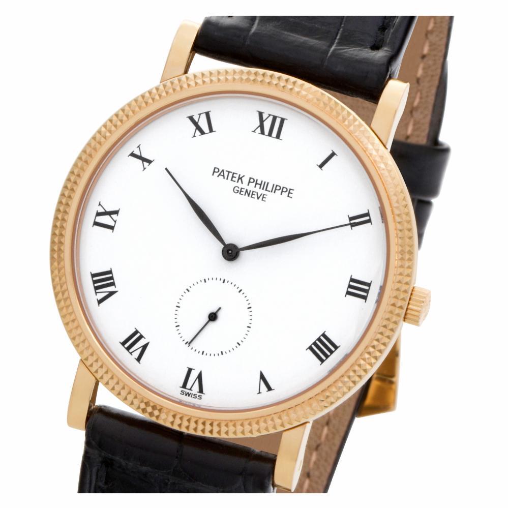 Patek Philippe Calatrava 3919R-001, White Dial, Certified 2