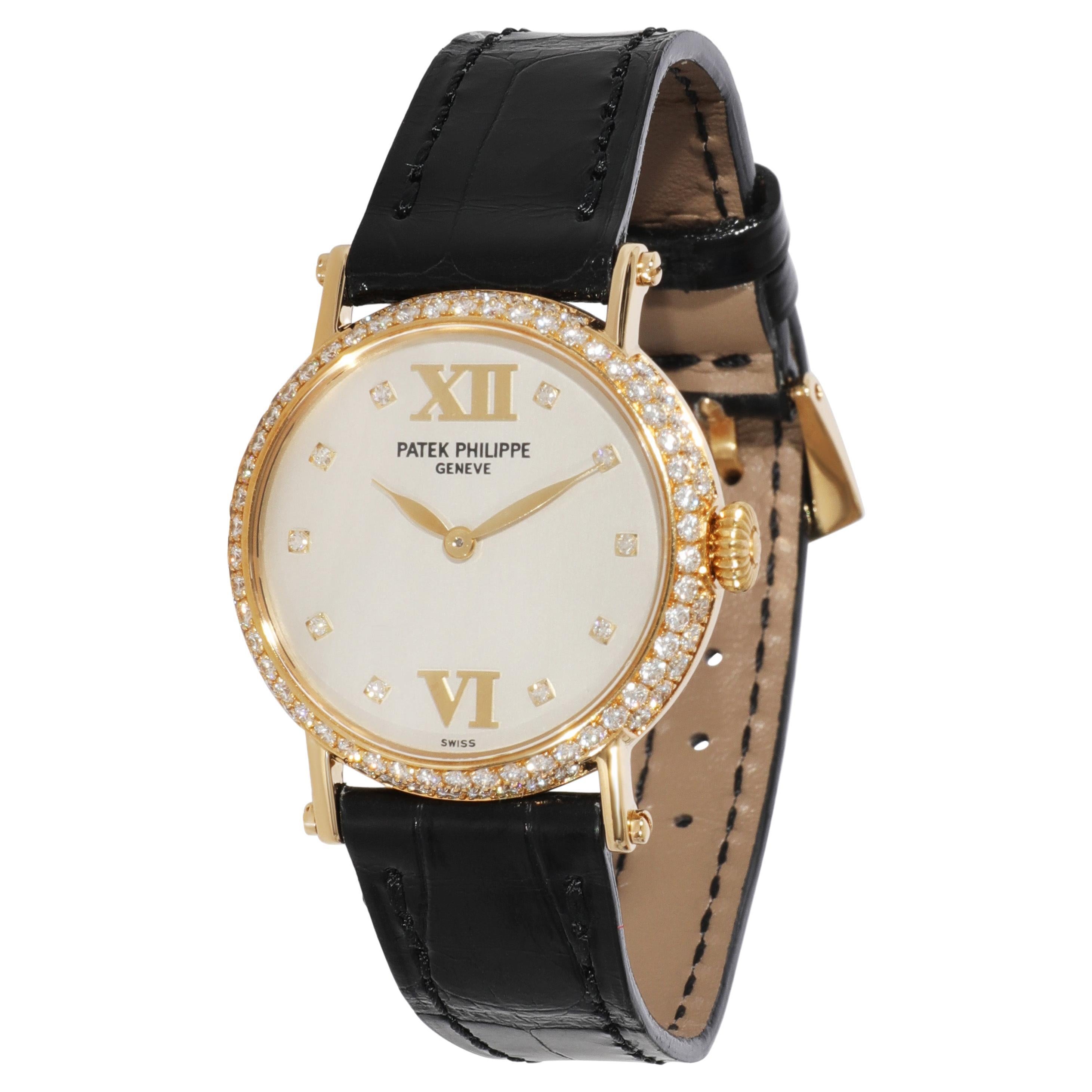 Patek Philippe Calatrava 4861J Women's Watch in 18kt Yellow Gold