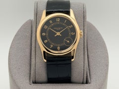 Patek Philippe Calatrava 5000J 33mm Black Dial 18K Yellow Gold