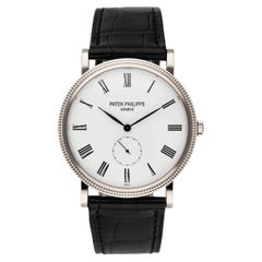 Patek Philippe Montre Calatrava 5119G pour homme avec papiers