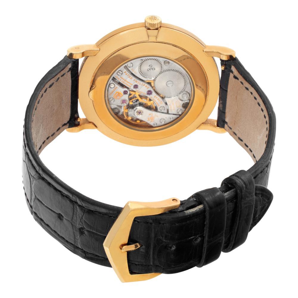 Men's Patek Philippe Calatrava 5119J-001 yellow gold w/ a White dial 36mm Manual watch