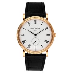 Patek Philippe Calatrava 5119R 18K Rose Gold Mens Watch