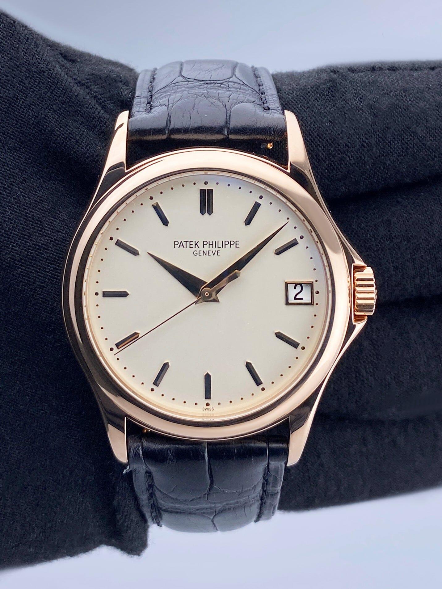Patek Philippe Calatrava 5127R-001 Orologio da Uomo con Quadrante Argento e Documenti In condizioni ottime in vendita a Great Neck, NY