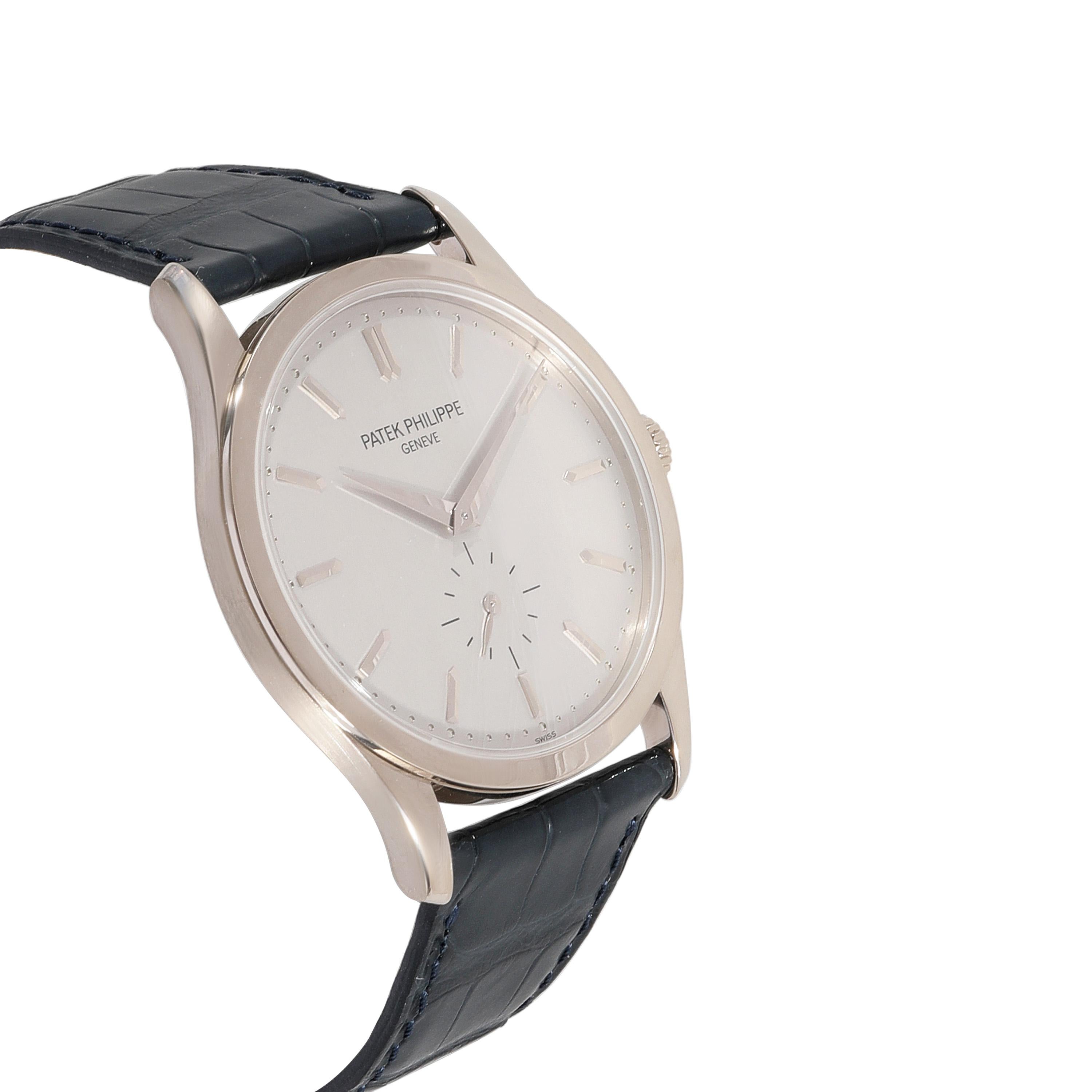 Herrenuhr 5196G-001 von Patek Philippe Calatrava aus 18 Karat Weißgold 1