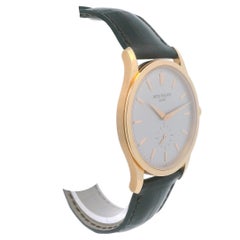 Patek Philippe Calatrava 5196R 18K Rose Goldn Watch Box & Papers
