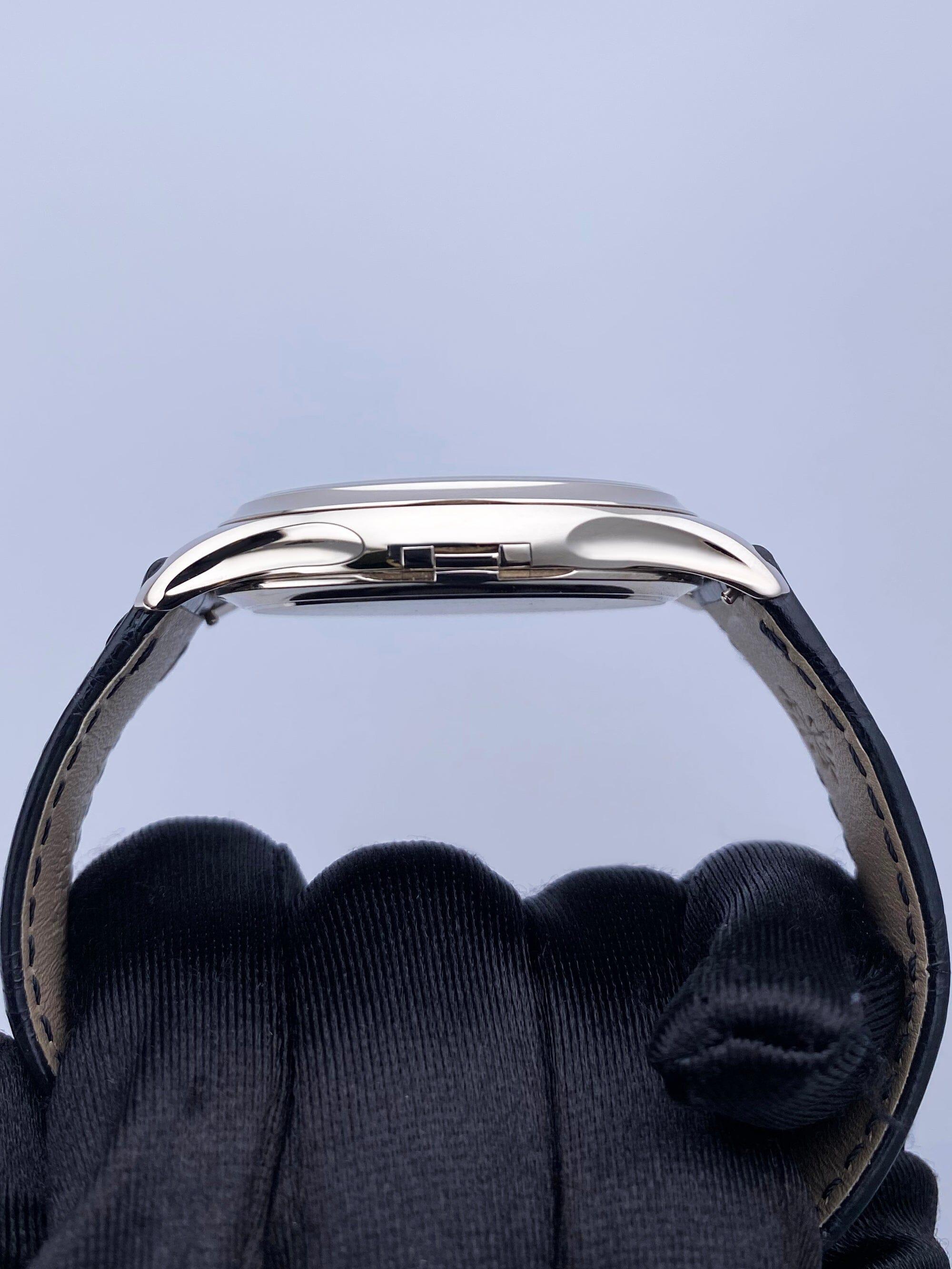 Patek Philippe Calatrava 5227G Black Dial Mens Watch Box Papers For Sale 1