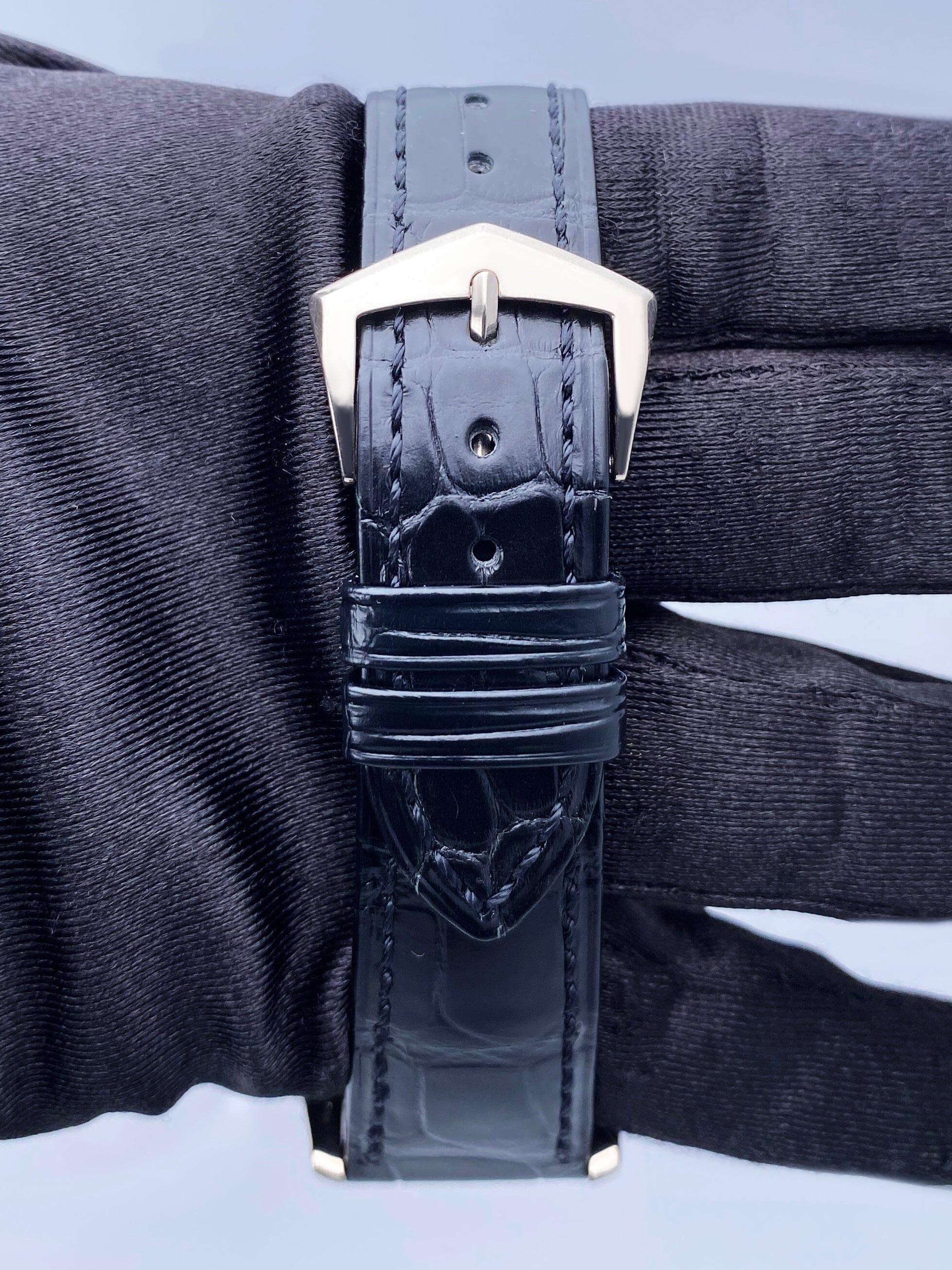 Patek Philippe Calatrava 5227G Quadrante Avorio Oro Bianco 18K Orologio Uomo Scatola Documenti in vendita 5