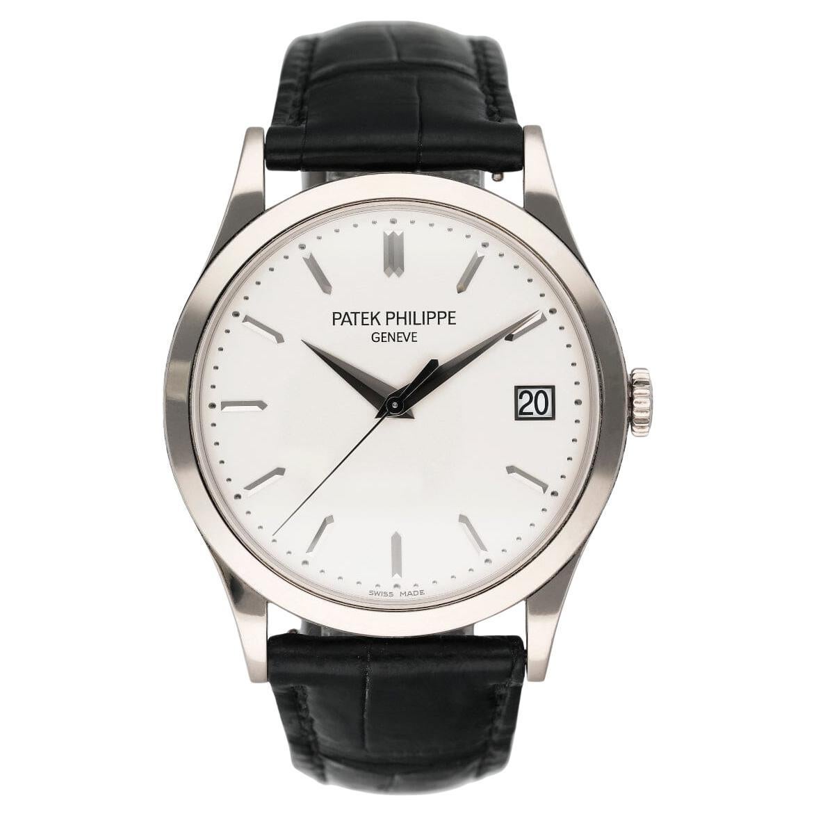 Patek Philippe Calatrava 5296G-010 Mens Watch Box Papers