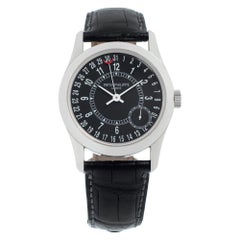 Patek Philippe Calatrava 6000g in White Gold w/ Black dial 37mm Automatic watch