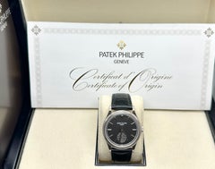 Patek Philippe Calatrava 6119G-001 39mm Charcoal Gray Dial 18K Gold Box Paper