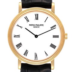 Patek Philippe Calatrava Automatic Yellow Gold Mens Watch 5120
