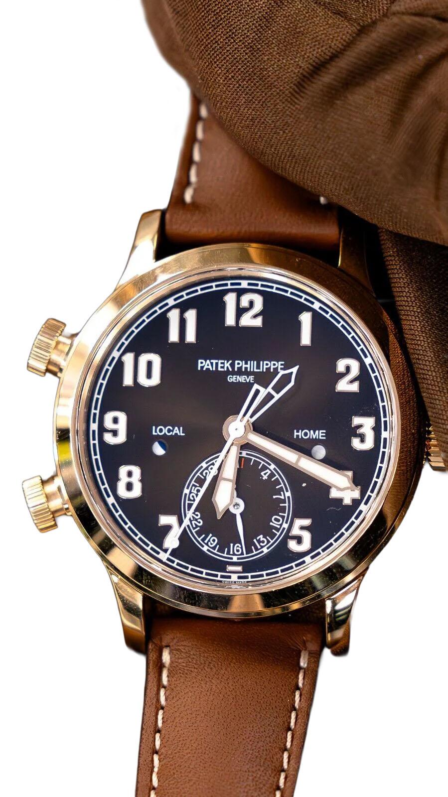 Stile impero Orologio da donna Patek Philippe Calatrava Brown - 7234R-001 in vendita