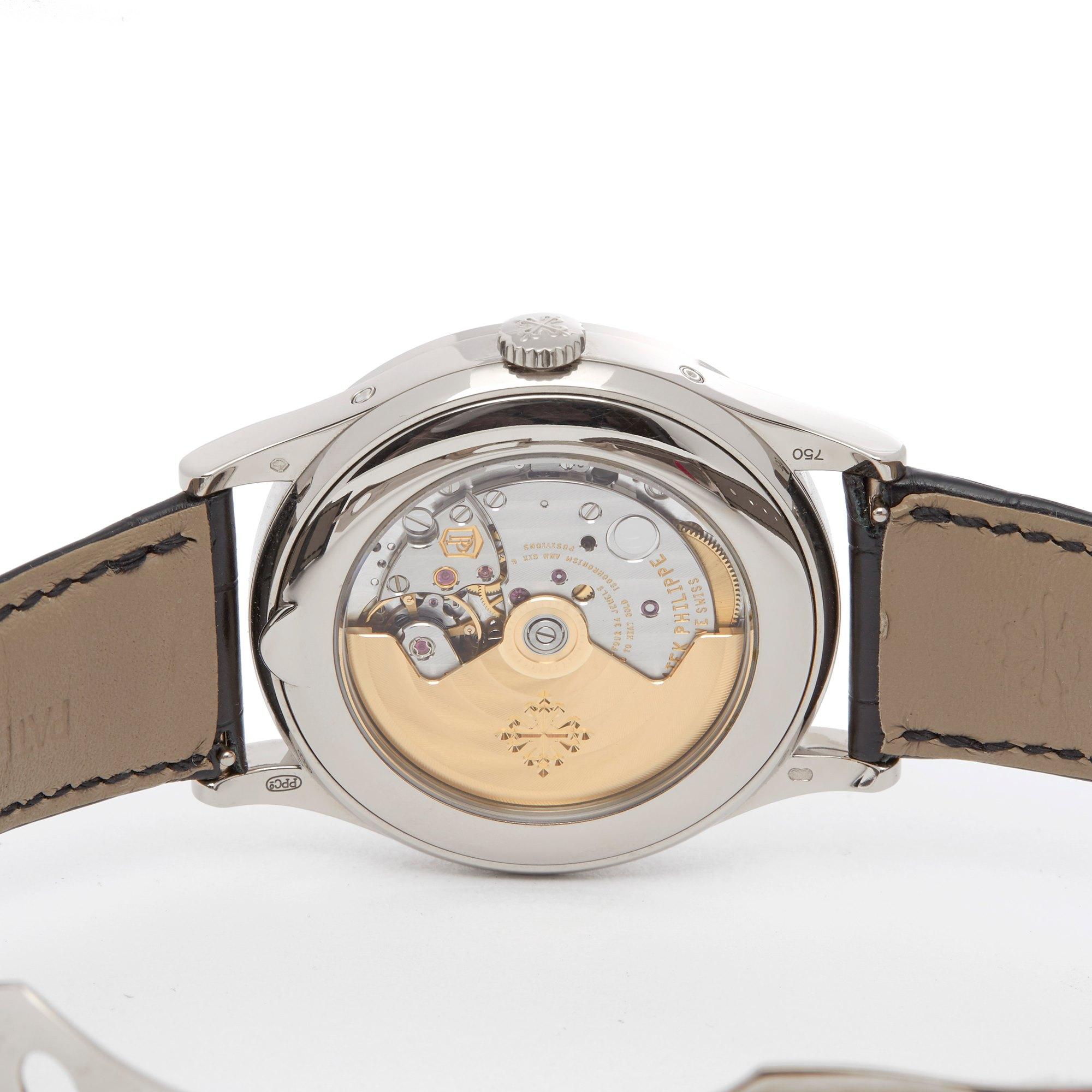 Patek Philippe Calatrava Complication 5396/1G Herren Weißgold Jahreskalender 2