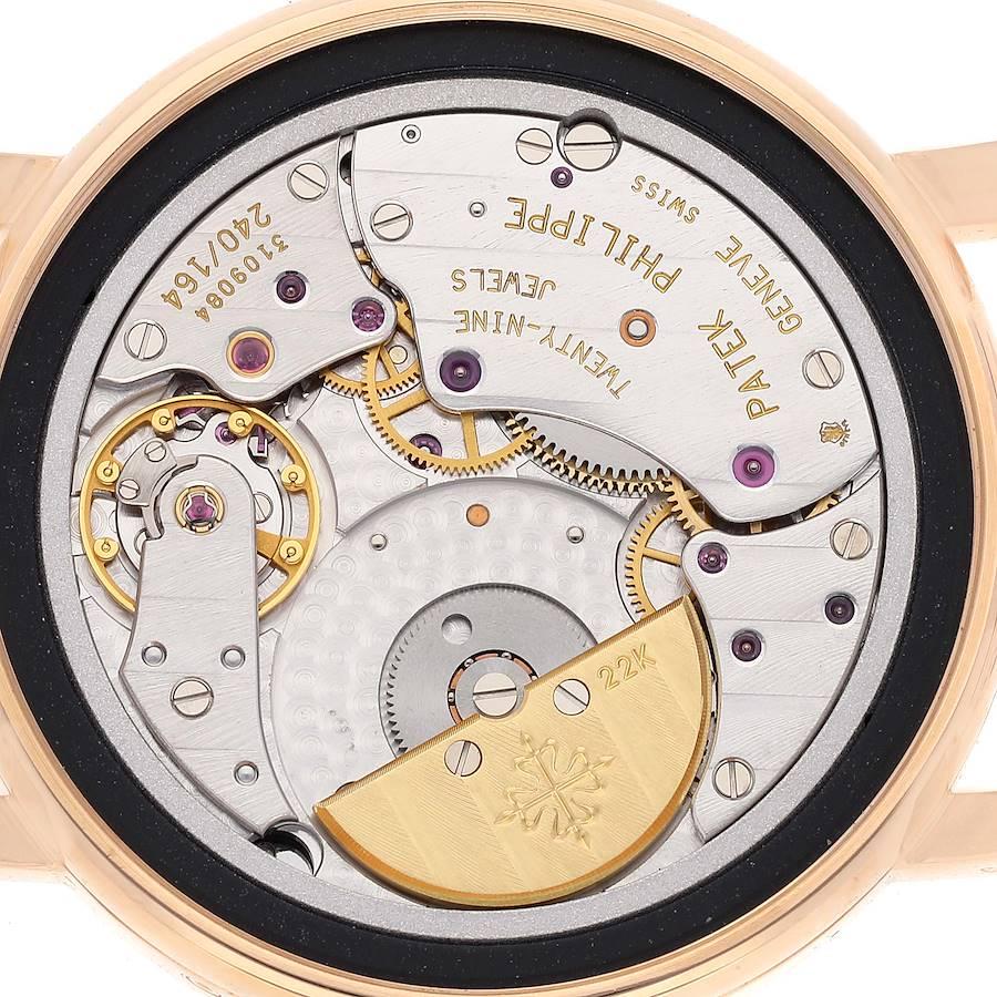 Men's Patek Philippe Calatrava Cortina Jubilee Power Reserve Rose Gold Watch 5057