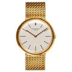 Patek Philippe Calatrava Cream Dial 18k YG 1970s