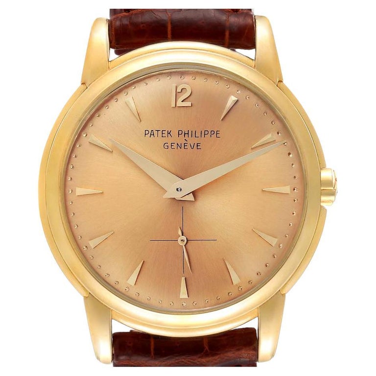 Patek Philippe Calatrava Disco Volante Yellow Gold Vintage Mens Watch 2551  En vente sur 1stDibs