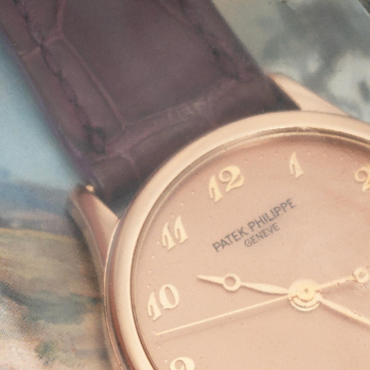 Patek Philippe Calatrava Garrard 150th Anniversary Rose Gold 3998S 6