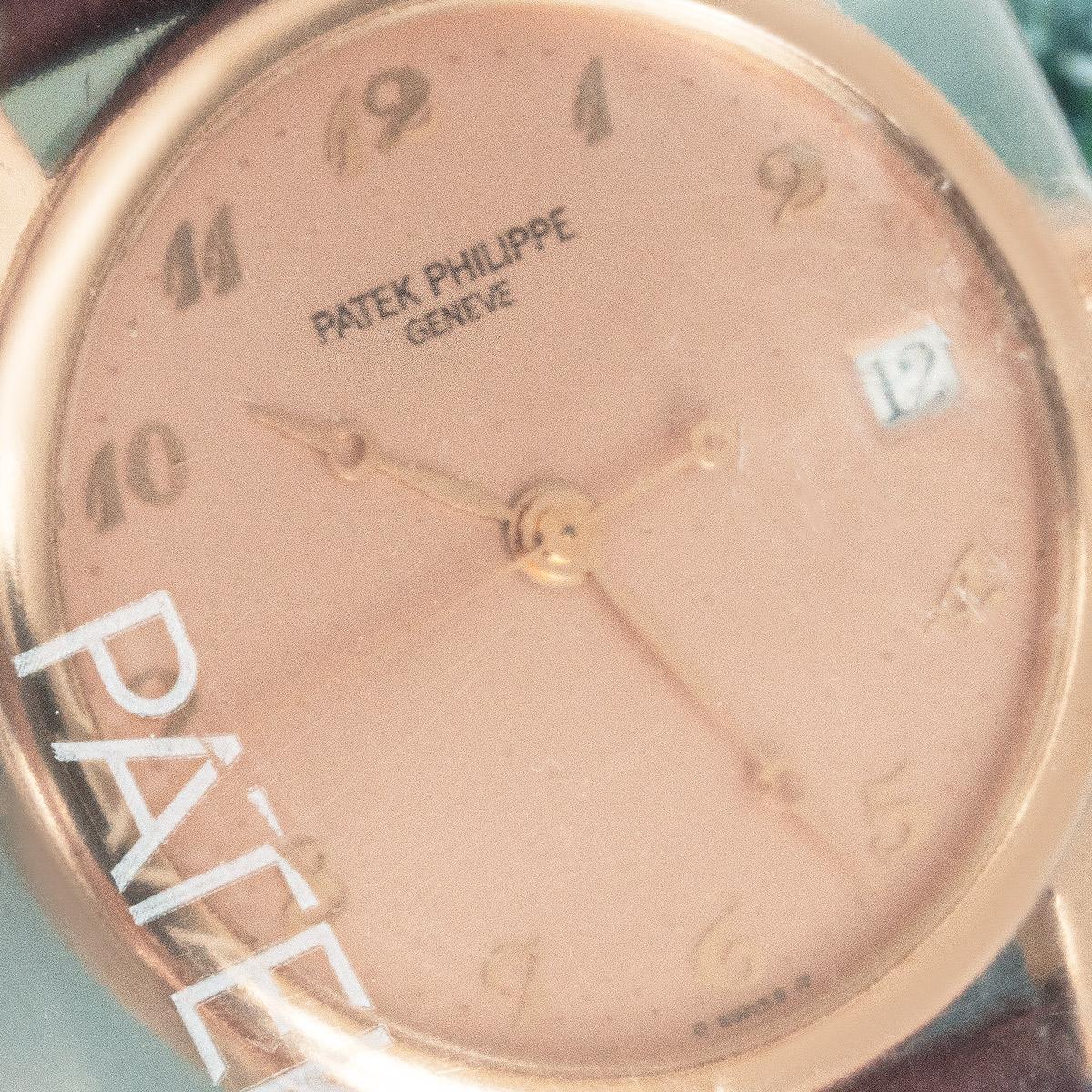 Patek Philippe Calatrava Garrard 150th Anniversary Rose Gold 3998S In Excellent Condition In London, GB