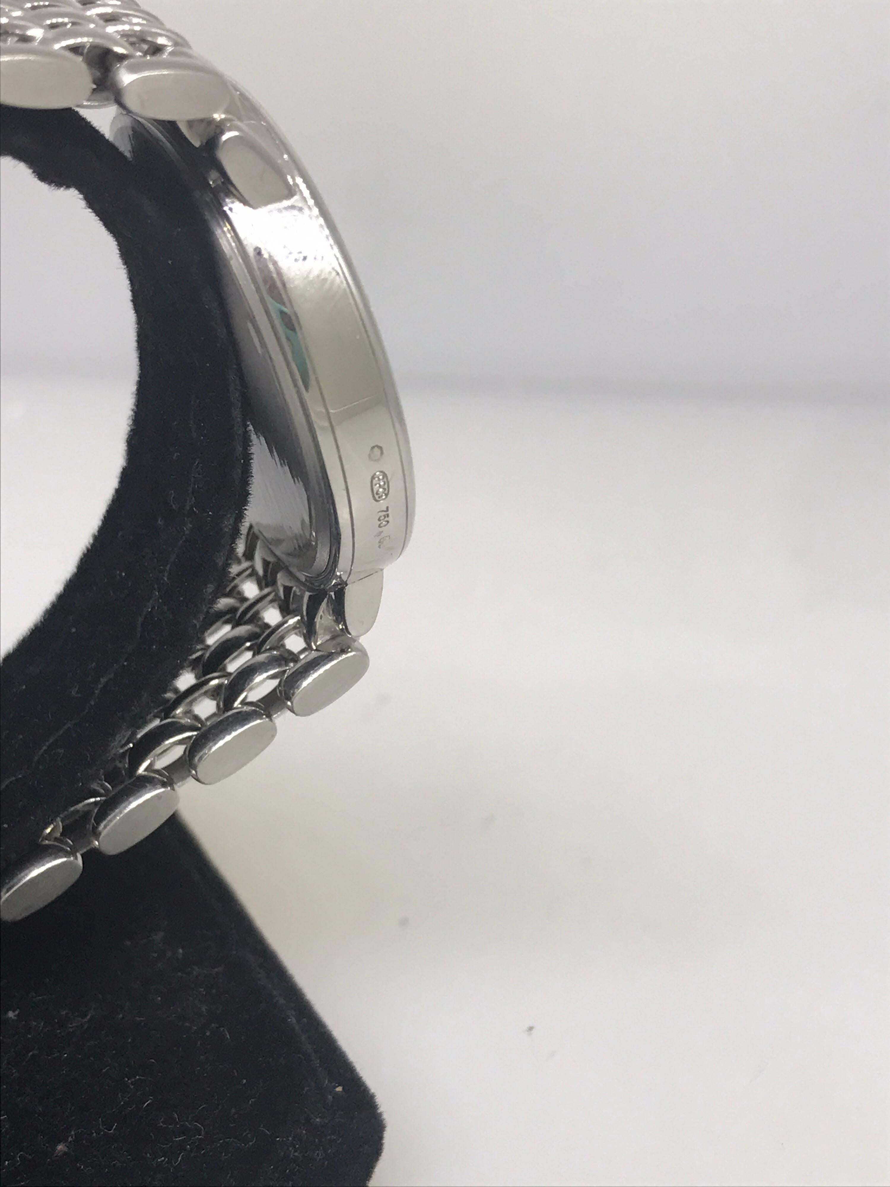 Patek Philippe Calatrava Gold Silver Diamond Dial Bracelet Men’s Watch ...