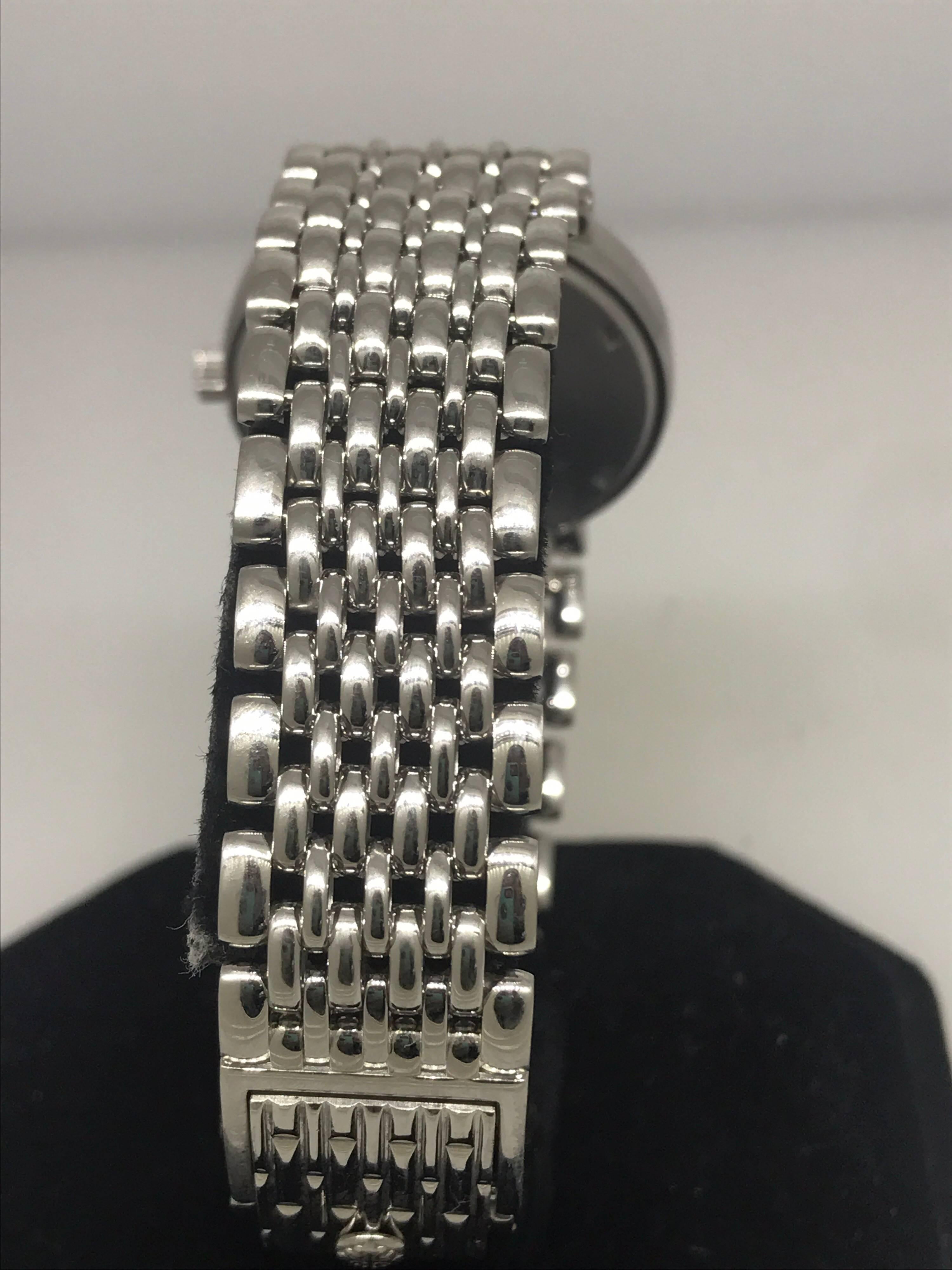 Patek Philippe Calatrava Gold Silver Diamond Dial Bracelet Men’s Watch 3998 For Sale 2