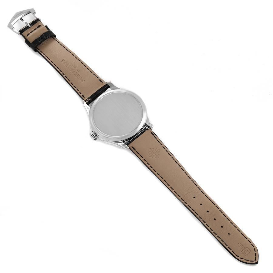 Patek Philippe Calatrava Hunter Case White Gold Mens Watch 5227 Unworn For Sale 5