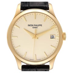 Patek Philippe Calatrava Hunter Cassa Oro Giallo Orologio Uomo 5227