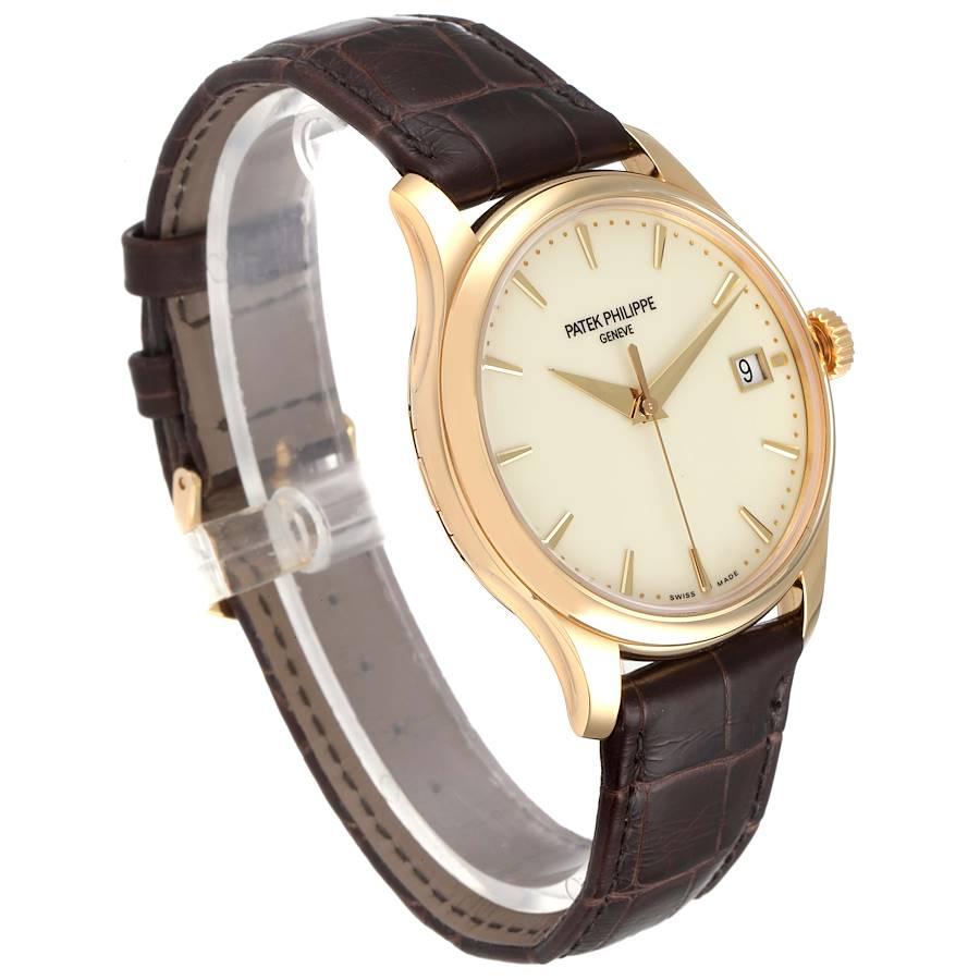 Patek Philippe Calatrava Hunter Case Yellow Gold Mens Watch 5227 Unworn In Excellent Condition For Sale In Atlanta, GA