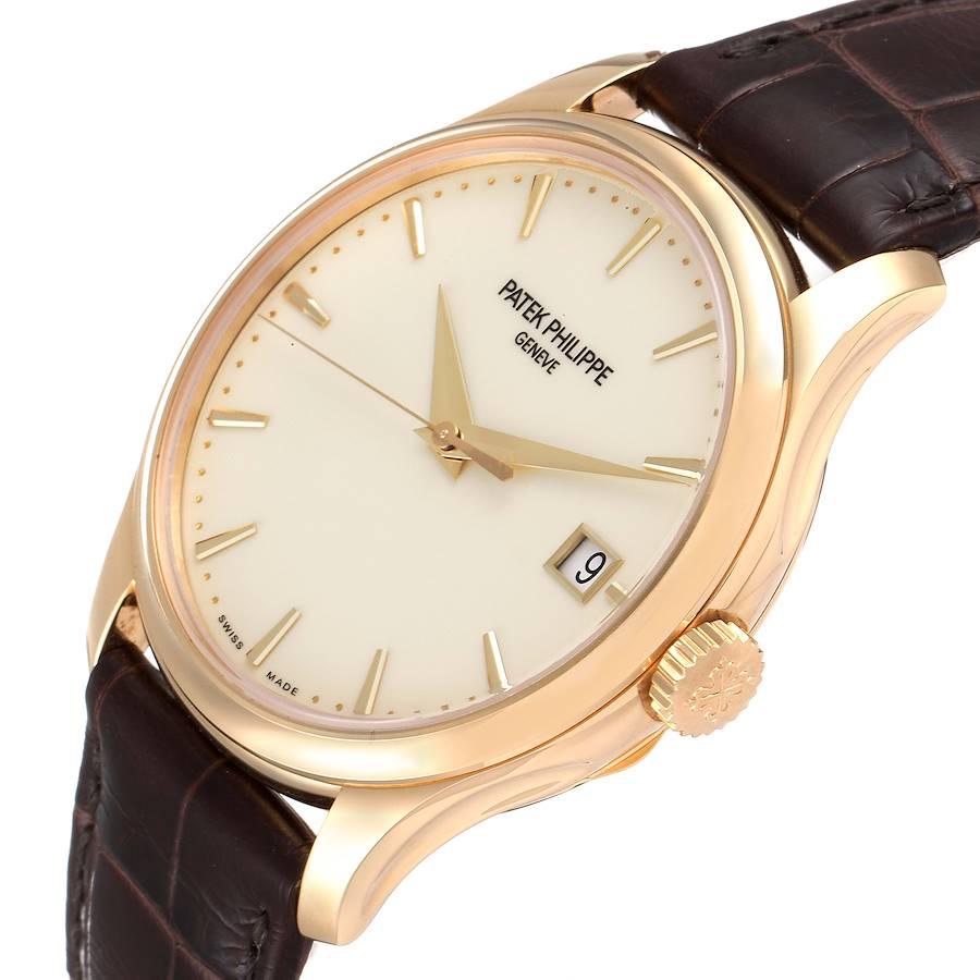 Patek Philippe Calatrava Hunter Case Yellow Gold Mens Watch 5227 Unworn For Sale 1