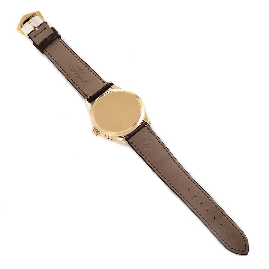 Patek Philippe Calatrava Hunter Case Yellow Gold Mens Watch 5227 Unworn For Sale 5