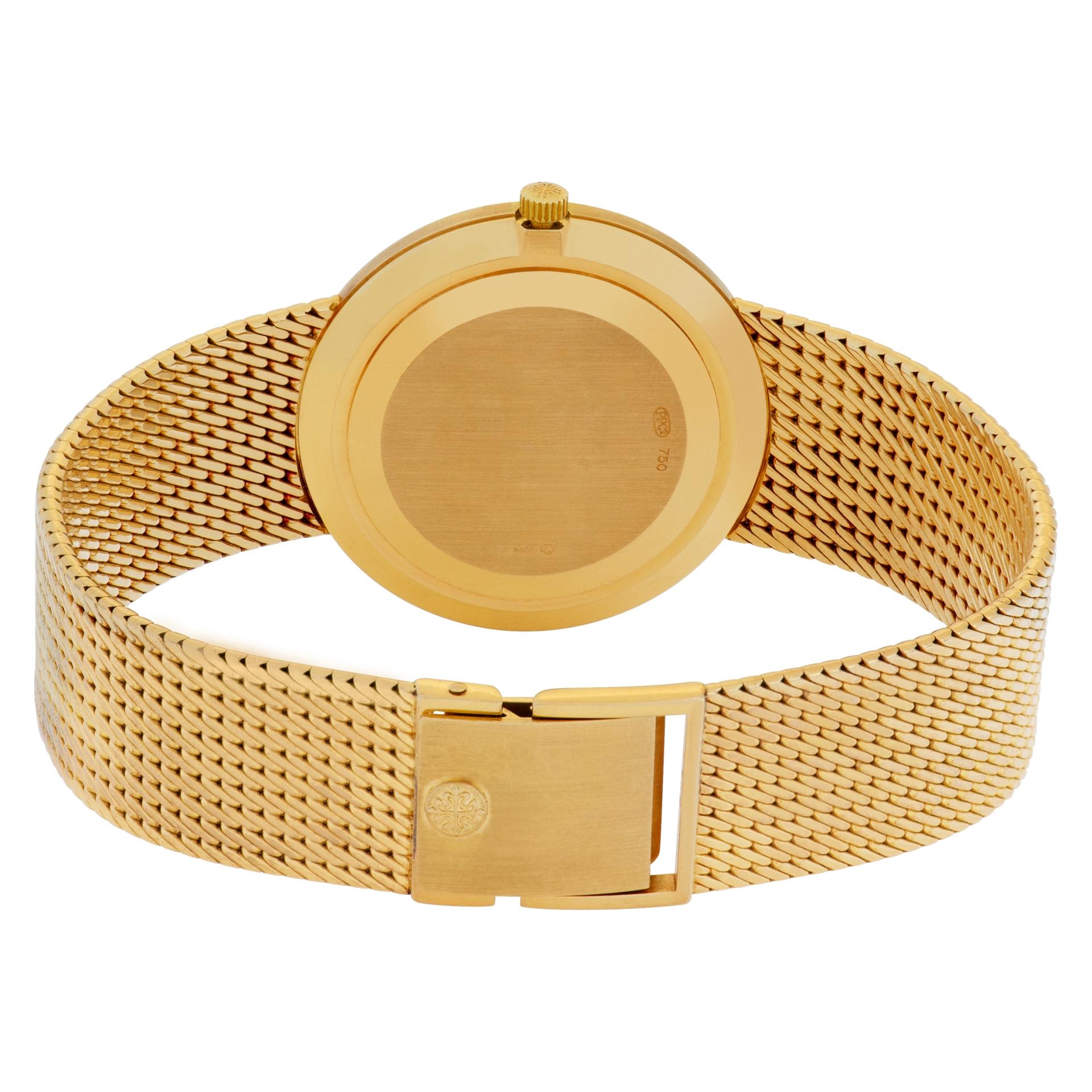 Patek Philippe Calatrava in 18k Gelbgold:: Ref 3919/5 im Zustand „Hervorragend“ in Surfside, FL