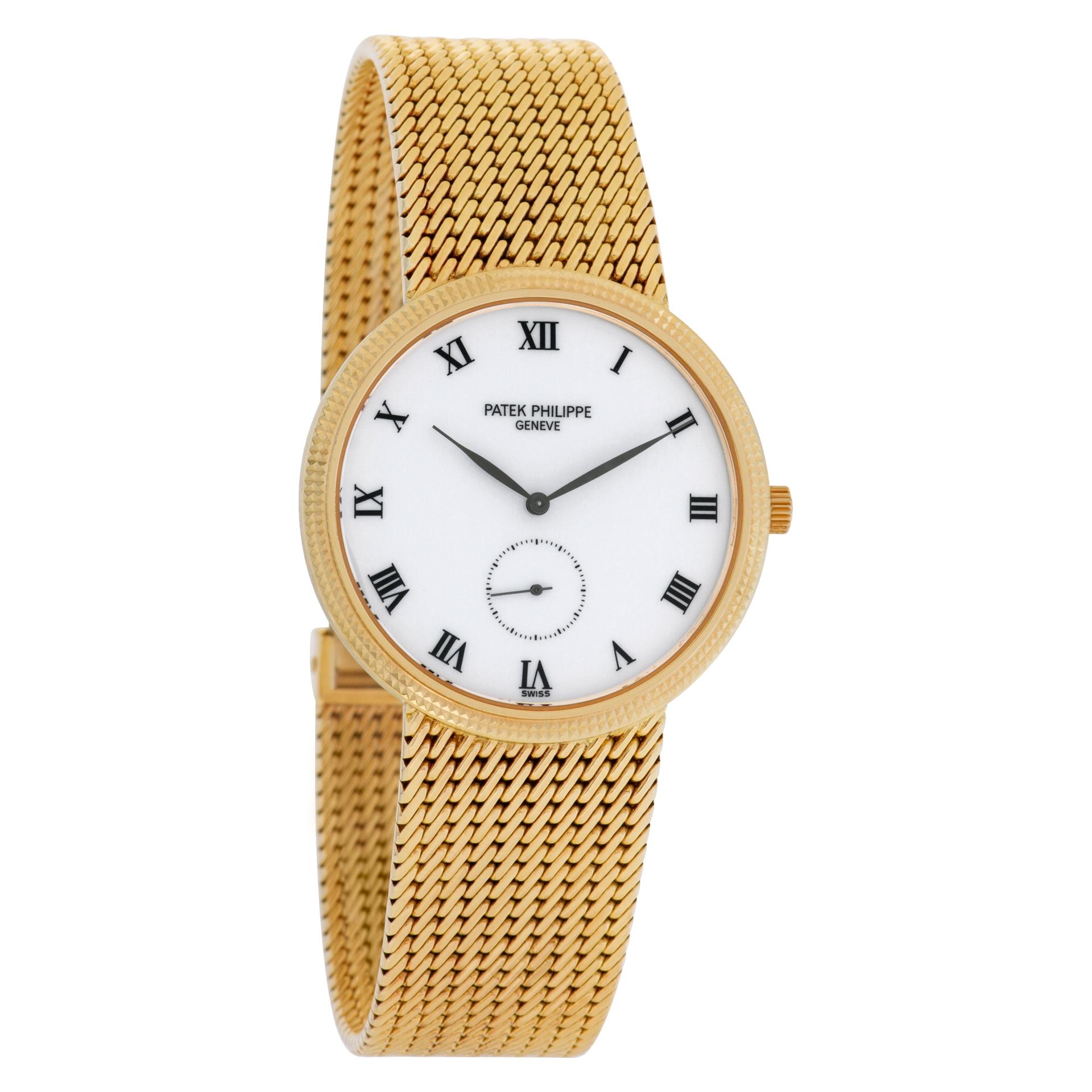 Patek Philippe Calatrava in 18k Gelbgold:: Ref 3919/5 für Damen oder Herren
