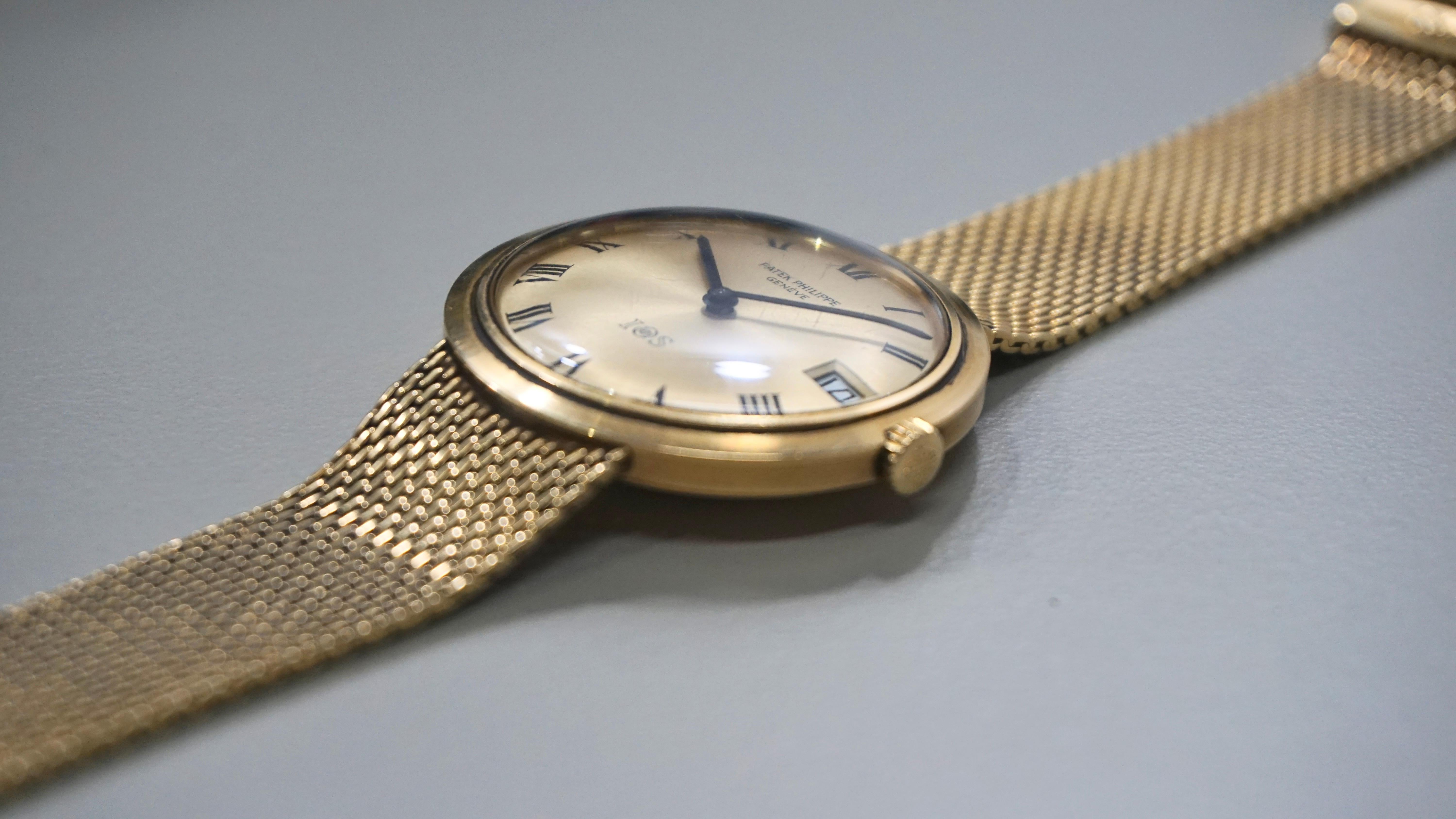 Reloj Patek Philippe Calatrava IOS Million Dollar Associate de oro amarillo 3656/1J en venta 7