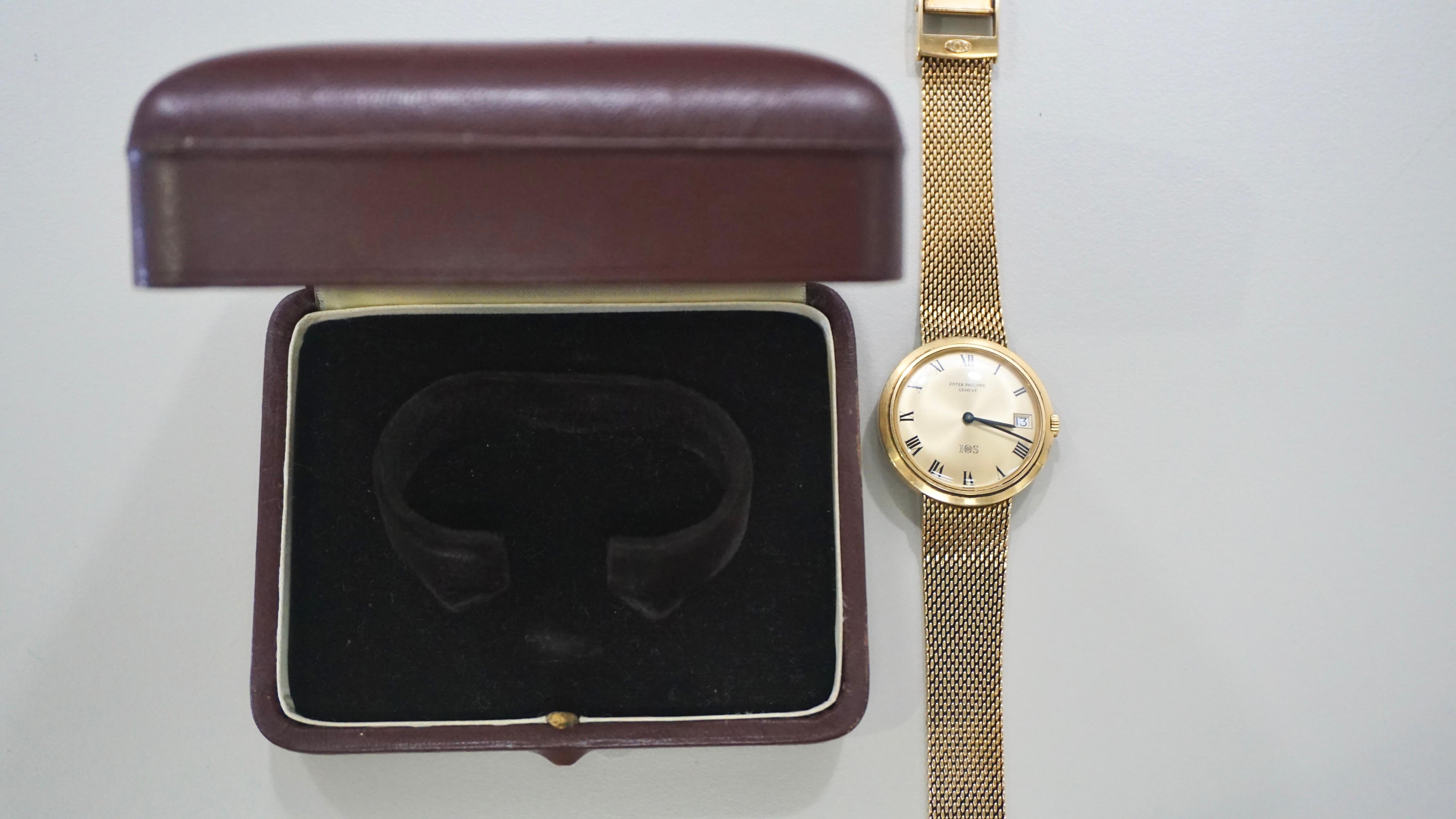 Reloj Patek Philippe Calatrava IOS Million Dollar Associate de oro amarillo 3656/1J en venta 12